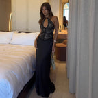 Black dress / S