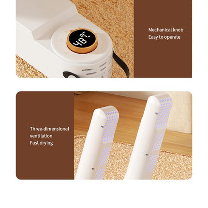 Electric Shoe Dryer Boot Warmer Shoe UV Foot Boot Dryer Eliminate Odor Fast Drying Boot Deodorizer Multifunction Socks Dryer