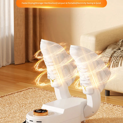 Electric Shoe Dryer Boot Warmer Shoe UV Foot Boot Dryer Eliminate Odor Fast Drying Boot Deodorizer Multifunction Socks Dryer
